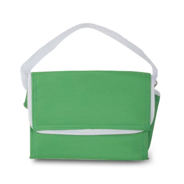 Bolsa Térmica personalizada em Poliéster 600D tamanho 19 x14 x 12 cm